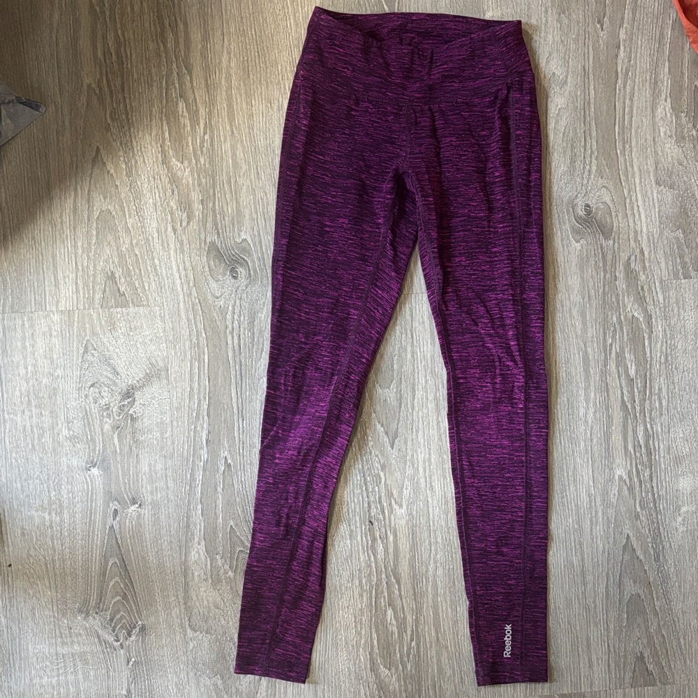 Reebok Vibrant Purple Leggings